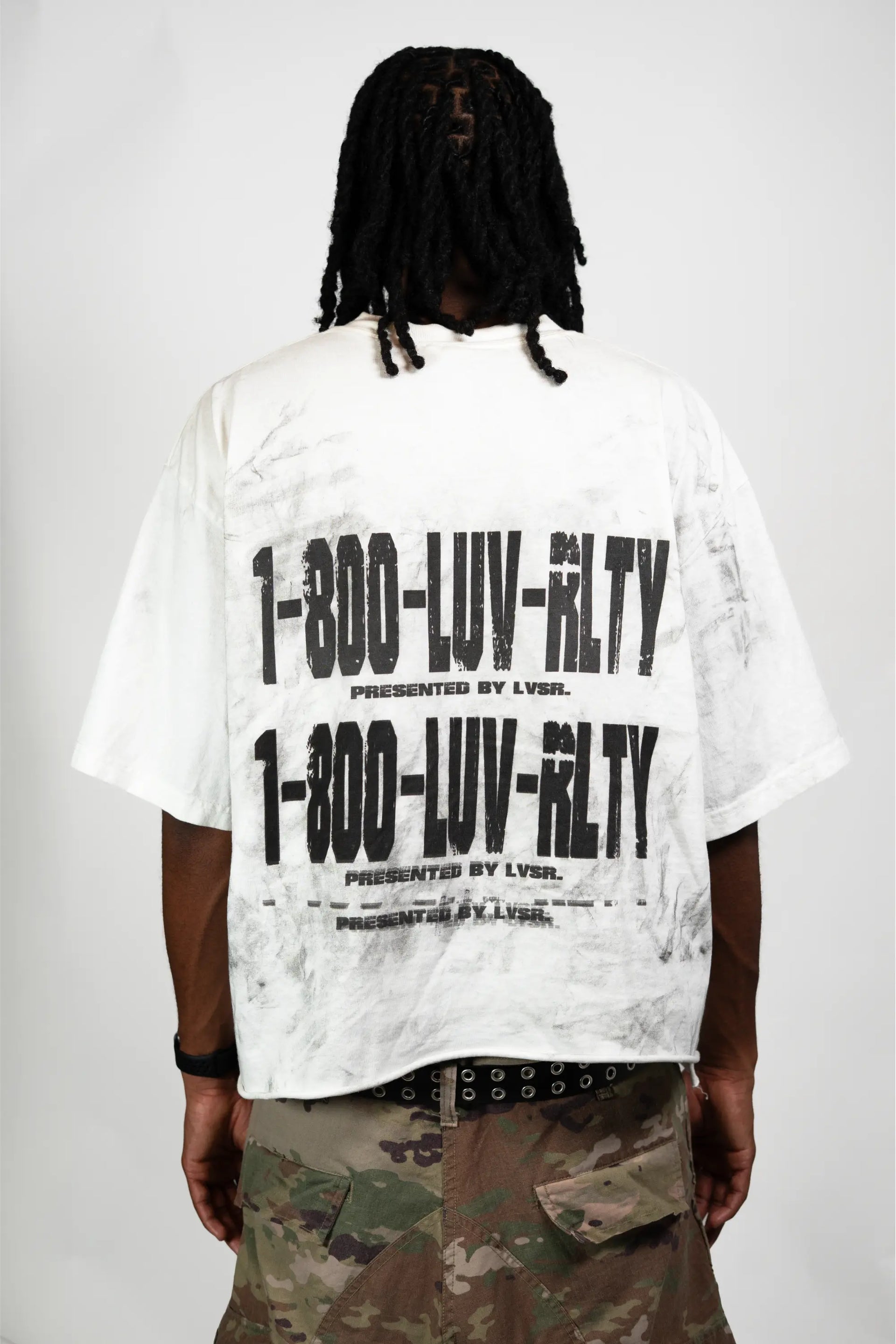 LUV IS WAR TEE